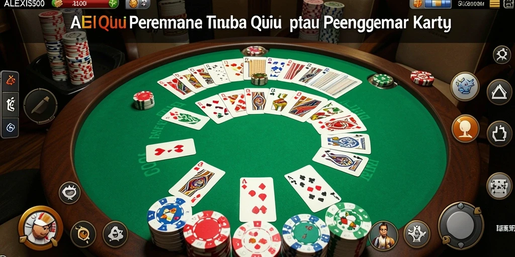 Tampilan gameplay QiuQiu yang menarik di ALEXIS500.