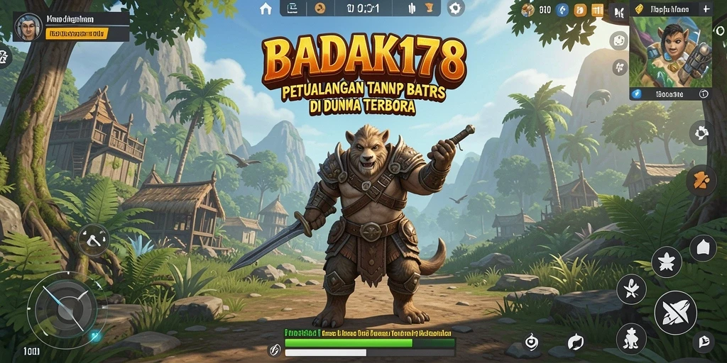 Gameplay menakjubkan di dunia terbuka BADAK178.