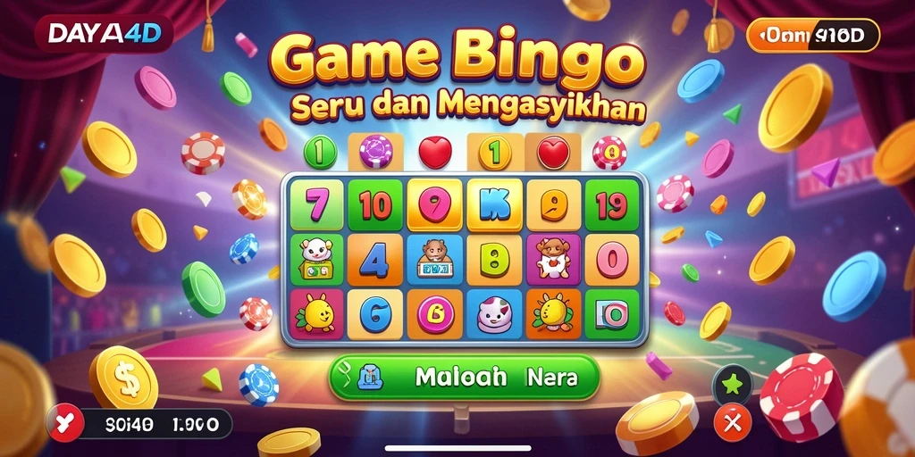 Tampilan screenshot DAYA4D yang menampilkan gameplay seru Bingo.