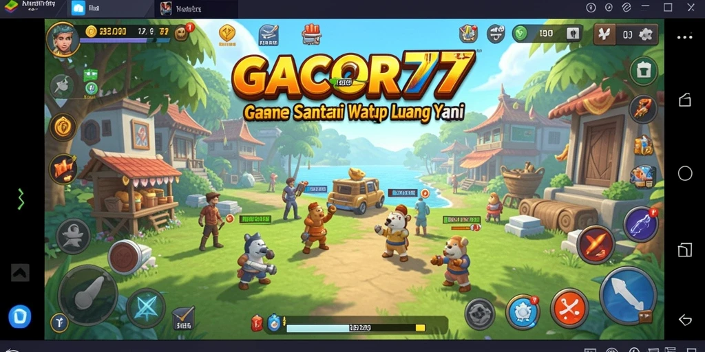 Tampilan menarik dan gameplay seru dalam GACOR77.