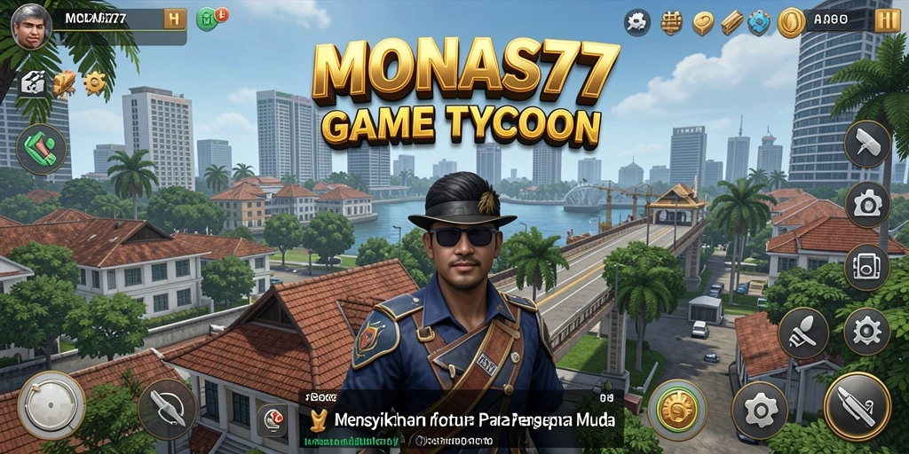 Tampilan gameplay MONAS77 yang menarik dan menantang.