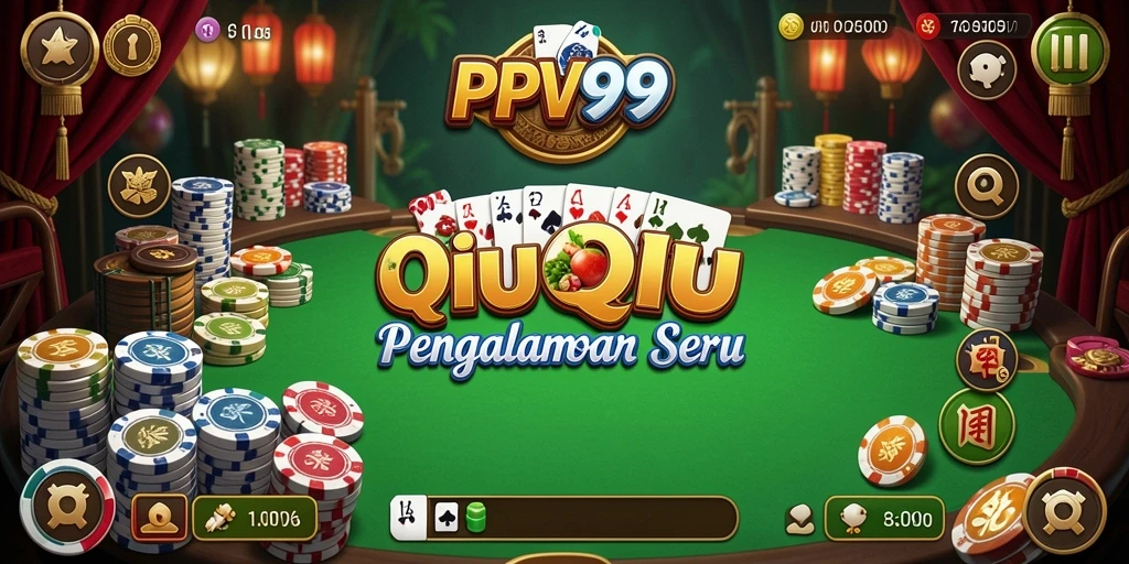 Tampilan gameplay QiuQiu yang menarik dan seru.