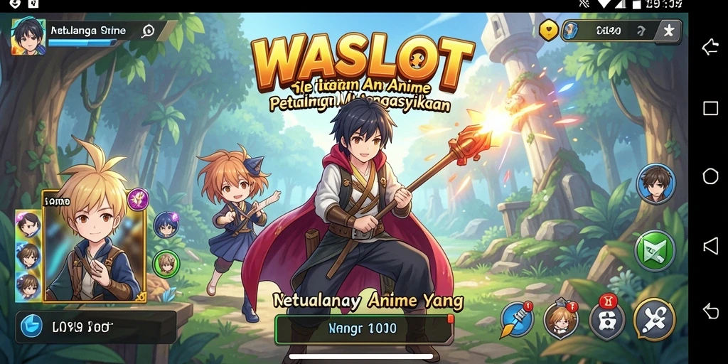 Gameplay <strong>WASLOT</strong> yang memukau dengan karakter Anime yang beragam.