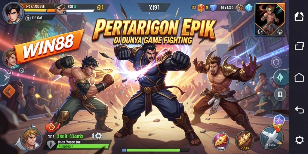 Gameplay seru di WIN88 dengan pertarungan yang menegangkan.